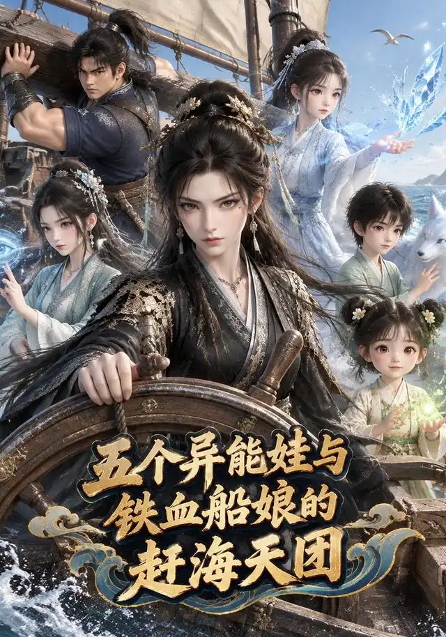 五个异能娃与铁血船娘的赶海天团