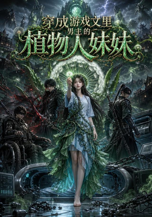 穿成游戏文里男主的植物人妹妹AI短剧